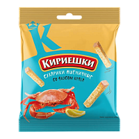 Сухарики "Кириешки" пшеничные 40г*60шт Краб( РВС950 )штуки