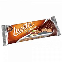 Вафли Lusette Lusette Platinum с арахисом 50гр*20шт