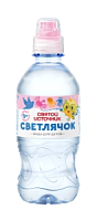 Святой источник Светлячок б/г  0,33л*12шт ( 168 уп/пал)
