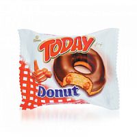 !!!Пончик " TODAY " карамель 40гр*24шт 