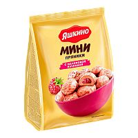 Мини-пряник с малиной Яшкино 300гр*10шт(РАР910) штуки
