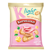 Сухарики "Кириешки Light"33г*50шт Семга и сыр