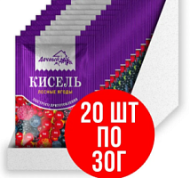 Кисель "Дачный" лесные ягоды  30гр*20шт( (6) штуки 