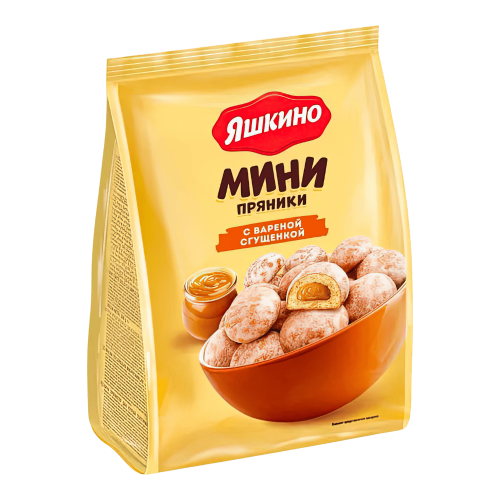 Мини-пряник со сгущенкой Яшкино 300гр*10шт(РАР911)
