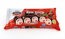 Мини-рулет Мастер десерта КЛУБНИКА 175гр*15шт