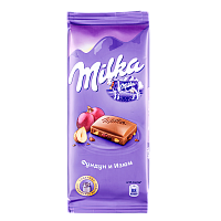 Милка  85гр*20шт Фундук и изюм 