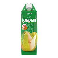 Сок "Добрый" Груша  1л*12шт 