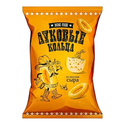 Луковые кольца "Mini Free"45г*24 шт  Сыр (БЧ427) 