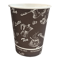 Стаканчик бум. 250мл Global Cups D-80 (50 шт/туба*20) 8 oz