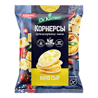Хлебцы Dr.Corner Чипсы "Кукурузно-рисовые с сыром начо" 50 гр*14шт штуки