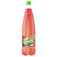 Ниагара. Газ. напиток Niagara Tropical Банан-гуава (на сахаре) ПЭТ 1,45 х6шт(84уп/пал) штуки