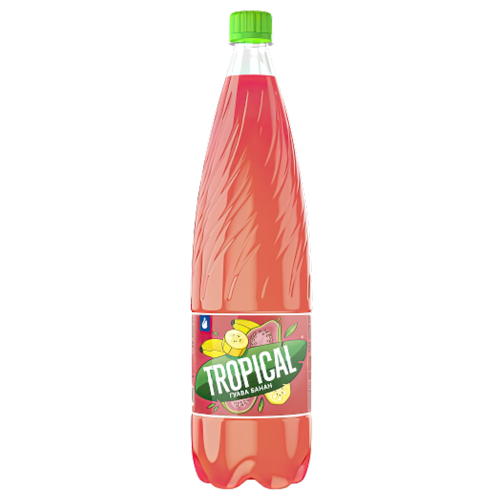 Ниагара. Газ. напиток Niagara Tropical Банан-гуава (на сахаре) ПЭТ 1,45 х6шт(84уп/пал) штуки