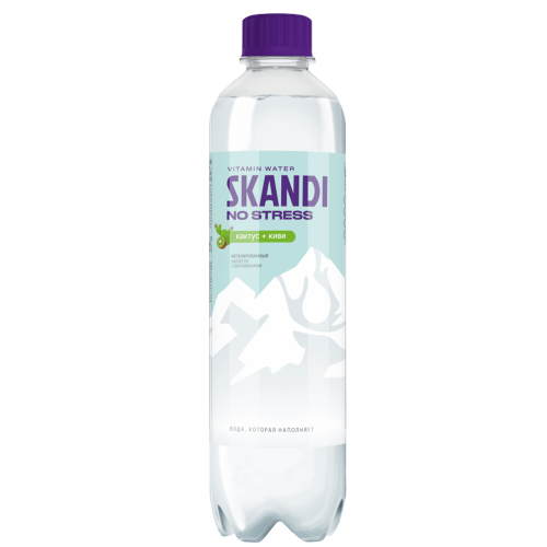 Ниагара Skandi "No stress" напиток б/г Кактус-киви ПЭТ 0,5 х12шт(126уп/пал)