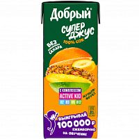 Сок " Добрый " мультикфрукт 0,2л*27шт