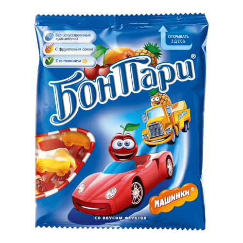 Мармелад Бон-Пари Машинки 75гр*15шт