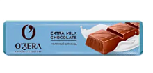 Шоколадный Батончик "O`Zera" Extra milk молочный 45гр*30шт*4