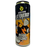 Энергетический напиток LIT ENERGY Персик- манго 0,5л ж/б х 12шт(126уп/пал)