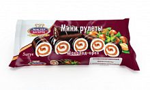 Мини-рулет Мастер десерта ШОКОЛАД/ОРЕХ 35гр*24шт*4бл