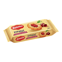 Печенье сдобное Курабье Яшкино 180гр*21шт