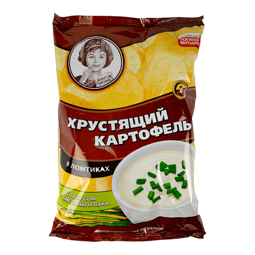 Чипсы Хрустящий картофель сметана/лук 40г*30шт 
