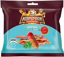Сухарики "3 корочки" 60гр+25гр*30шт бекон+кетчуп