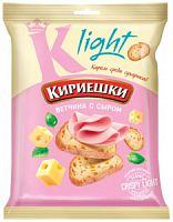 Сухарики "Кириешки Light"80г*20шт Ветчина с сыром (БС523)