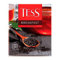 Чай "TESS" Брекфаст Черный  1уп*100пак*9бл