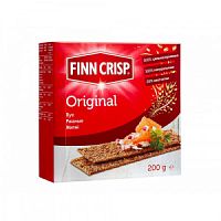 Сухарики FINN CRISP ORICINAL ржаные  200гр*18шт