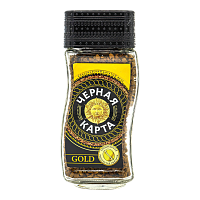 Кофе Черная карта Gold стекло 95 гр*6шт