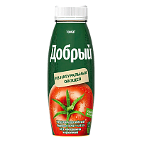 Сок "Добрый" Томат ПЭТ 0,3л*12шт (192 уп/пал)