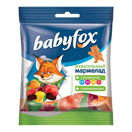 Мармелад BabyFox 70гр*50шт