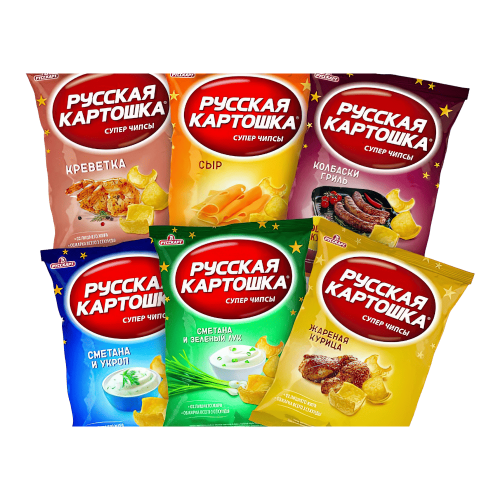 Чипсы "Русскарт" 20гр*48шт
