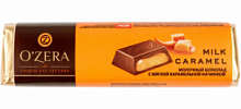 Шоколадный Батончик "O`Zera" с карамельной начинкой 50гр*20шт*4