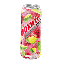 Очаково."Мохито" Гранат ж/б 0,45л*24шт(72 уп/пал)  