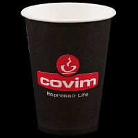 Стакан бумажный Covim black 200 мл*100шт*30уп d70.3