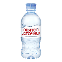 Святой источник Вода б/г  0,33л*12шт ( 168 уп/пал) 