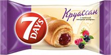 Круассаны Миди 7Days 65гр*20шт ягодное ассорти 