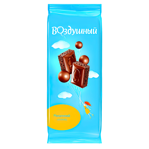 Шоколад "Воздушный" Молочный пористый 80гр*20 шт