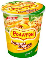 Ролтон-лапша курица стакан 70гр*24шт