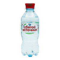 Святой источник Вода газ  0,33л*12шт ( 168 уп/пал)