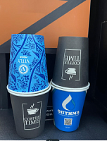 Стакан бум. цвет.  250мл D-80 325(50шт/туба*25) 247