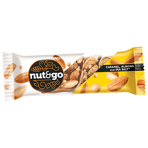 Батончик Nut and GO миндальный 34гр*18шт 8бл штуки (ВК313)