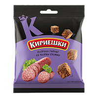 Сухарики "Кириешки" ржан.40г*60шт Салями( БС102) штуки