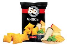 Чипсы 5D Пшеничные "4 Сыра" 45гр*40шт (138) штуки