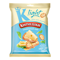 Сухарики "Кириешки Light"33г*50шт Сливочный сыр