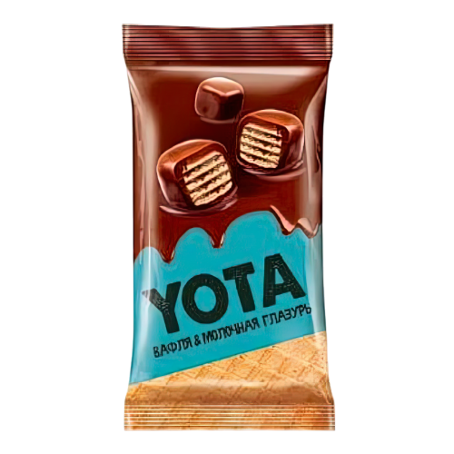 Драже YOTA вафля в мол-шок глазури 40гр*16шт*12 штуки (ЯШ136)