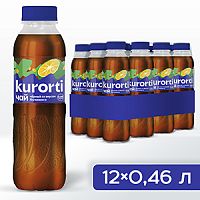 Чай Kurorti Черный 0.46л*12шт (126уп/пал)