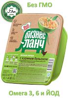 Бизнес Ланч Яичная лапша Курица (лоток) 90гр*24шт штуки !!!!!!!!