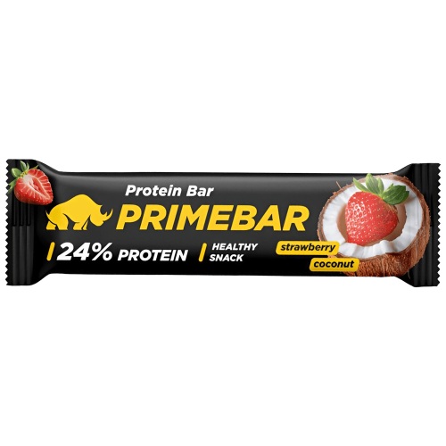 Батончик протеиновый глазированный "Protein Bar" CYBERMASS Клубника и кокос 40гр*15шт*8бл штуки