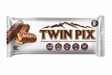 Twin Pix. Печенье с карамелью глазированное 12х50г